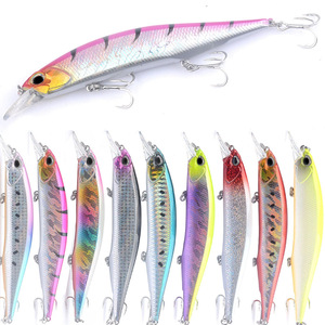 Señuelo de Pesca de Plástico de 13.4cm/17.5g para Pesca en el Mar, Señuelo Duro Tipo Minnow para Lanzamiento Largo, Venta al Por Mayor - Product Image 1