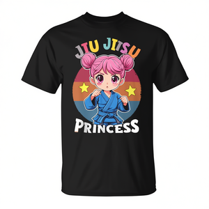 T-shirt Jiu Jitsu Princess, design audacieux, unisexe, taille adulte - Product Image 2