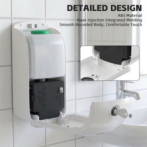 Distributeur automatique de <span class=keywords><strong>savon</strong></span> commercial CDWK en gros, 1L, pulvérisateur <span class=keywords><strong>d</strong></span>'alcool liquide, gel, mousse/pulvérisateur/<span class=keywords><strong>goutte</strong></span> à pompe, capteur automatique - Product Image 6