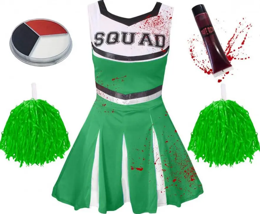 Vrouwen Cheer Leider Kostuum Uniform Cheerleading Volwassen Jurk Outfit Top Met Geplooide Mini Rok Fabrikanten Leveren Lage Prijzen