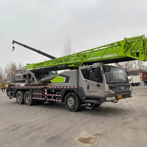 Grue de levage d'occasion Zoomlion 25 tonnes, pompe hydraulique et moteur d'origine, camion lourd avec grue pour projets - Product Image 1