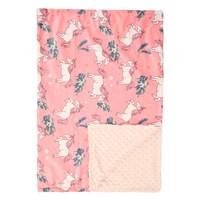 Couverture tissée Double couche de velours pour enfants Portable pour la maison voyage hôpital quatre saisons avion couverture cadeau dessin animé solide