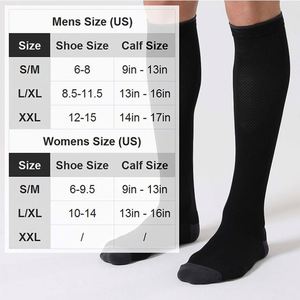 Women <b>Men</b> 20-30mmHg-Circulation Support <b>Compression</b> <b>Socks</b> - Product Image 6