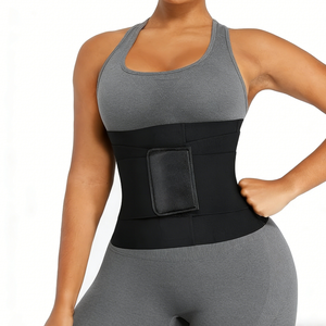 Ceinture amincissante pour femme avec Spandex et Nylon, respirante, réglable, grande taille, soutien dorsal durable, contrôle abdominal - Product Image 1