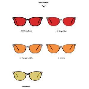 Lentes Naranjas OEM con Bloqueo de Luz Azul al 100%, Armazón Cuadrado TR90 Negro Unisex, Ligeros, Venta al Por Mayor, Moda, Alta Calidad - Product Image 3