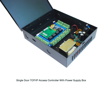 Sistema de Control de Acceso RFID TCP/IP de Una, Dos o Cuatro Puertas al por Mayor con Reinicio y Logotipo Personalizado, Capacidad para 60000 Usuarios, SDK Gratuito