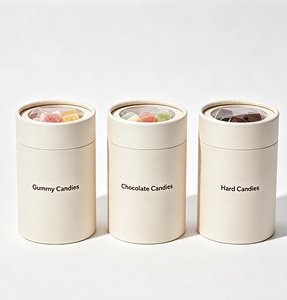 Custom Printed Four-Color OEM Eco-friendly Recyclable Specialty <b>Paper</b> Tubes PET Film Coating UV/Matt/Glossy <b>Lamination</b> for Candy - Product Image 1