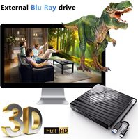 Factory Price Blu-ray Mobile Optical Drive Computer DVD Burner USB3.0 3.1 Blu-ray External Optical Drive With PC Desktop