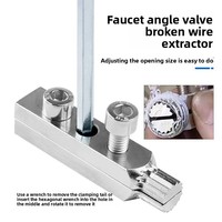 Fabricant OEM/ODM de la marque DSH - Extracteur de filetage cassé pour robinet QCQ-001 personnalisé - Outil de démontage de vanne d'angle de tuyau d'eau