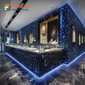 Fabricante de Muebles de Exhibición para Joyería de Lujo Personalizados, Acabado Laminado, Vitrina para Tienda de Marca - Product Image 1