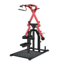 Máquina de Ejercicios para Tracción de Dorsales, Equipo Profesional de Gimnasio para Entrenamiento de Fuerza y Fitness
