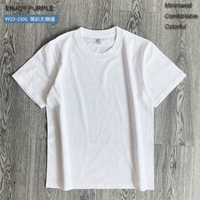 T-shirt personnalisé de qualité supérieure, poids lourd, 230 GSM, 100% coton, col rond, manches courtes, disponible en plusieurs couleurs et tailles extra-larges