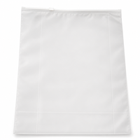 Sac à fermeture éclair en PP givré, imperméable, résistant à l'humidité, recyclable, avec trou de ventilation, emballage personnalisé pour maillots de bain, sous-vêtements, vêtements