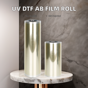 UV Dtf A B Chuyển Phim Cuộn Nhiệt Độ Cao AB Pet Sticker Phim Cho Dệt May In Kỹ Thuật Số Với Chức Năng Truyền Nhiệt - Product Image 3