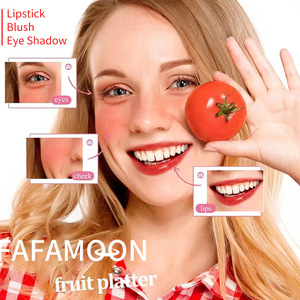 FAFAMOON Venta caliente lápiz labial agua de larga duración hidratante labios y mejillas doble uso colorete agua brillo de labios - Product Image 3