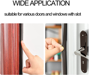 Strisce sigillanti in schiuma PU per porte <span class=keywords><strong>scorrevoli</strong></span> all'ingrosso, guarnizioni per armadi e protezioni per mobili - Product Image 4