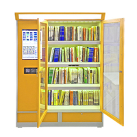 24 heures sur 24, bibliothèque libre-service, distributeur automatique de boîtes de casiers RFID UHF intelligent pour livres