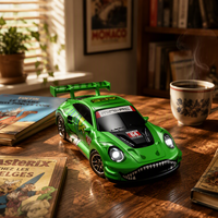 Mini voiture RC 1:64, voiture de course de drift miniature en métal pour le bureau