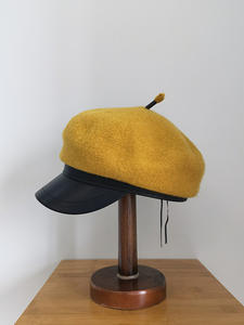 Boina de lana para mujer, boina de alta calidad para exteriores, HT-1572, venta al por mayor, novedad, 2022 - Product Image 6