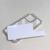 Produits Phares Étui de Téléphone à Sublimation 2D en TPU Transparent avec Diamants, Coque Personnalisée Adaptée aux TECNO CAMON40 PRO 5G POP6 GO CAMON40 4G