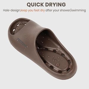 <span class=keywords><strong>Chaussons</strong></span> de douche XIXITIAO pour femmes et hommes, antidérapants, légers, en EVA, avec trous de drainage, pour dortoir universitaire - Product Image 6