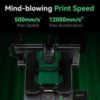 Imprimante 3D FDM Creality Hi Combo à double extrudeur avec nivellement automatique, châssis en aluminium et connectivité USB