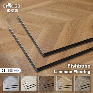 Suelo Laminado de MDF/HDF de 8mm y 12mm, Superimpermeable, en <span class=keywords><strong>Gris</strong></span> Oscuro, <span class=keywords><strong>Gris</strong></span>, Negro y Blanco, con Acabado Brillante UV de Alto Brillo, 2024 - Product Image 4