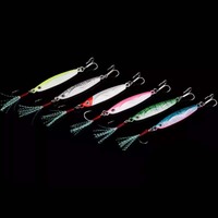 Leurre de pêche LUTAC, 55mm 10g à coulée lente, Fournisseur d'usine, Prise en charge de la personnalisation OEM pour la pêche en eau douce et en eau salée