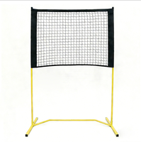 Mini filet de pickleball réglable de 4 pieds pour entraînement, cadre en maille pour pickleball d'intérieur/extérieur