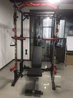 Precio de fábrica Uso en el hogar Estante de gimnasio multifuncional Ejercicio Unisex Hecho Acero Fitness High Pull up Down Home Squat Rack