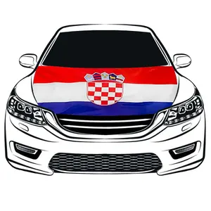 高品质克罗地亚共和国国家汽车罩罩罩汽车
