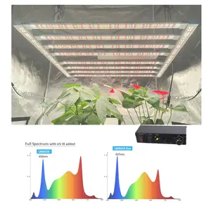 800W led grow light balanced PPFD e-commerce hot sales coverage 4*4ft 5*5ft grow area full spectrum Samsung lm301h evo grow led