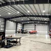 Bâtiment de bureau préfabriqué en acier de qualité supérieure, garage, hangar de stockage, bâtiment métallique, entrepôt, hall de supermarché