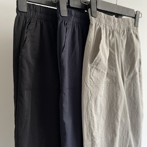 Bán Buôn 3-Gói Unisex Trẻ Em Hàng Hóa Quần Jogger Ba Màu Đen Hải Quân Ánh Sáng Màu Xám | Giản Dị Thời Trang Dạo Phố 100% Polyester Chống-Pilling - Product Image 5