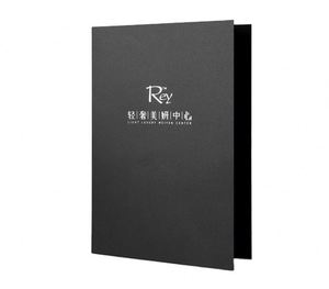 Factory Price Customize Design <b>Print</b> Logo <b>A4</b> Colorful Cardboard Fashion Document File Folders for Business Office - Product Image 1
