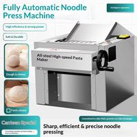 Machine à pétrir les nouilles pour petits pains de petit-déjeuner, modèle de comptoir en acier inoxydable, presse à nouilles haute vitesse, entièrement automatique, vente chaude
