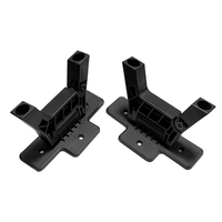 Accessoires de pieds de table réglables et détachables, pièces de pieds de meubles en plastique nylon pour table de camping-car IGT, connecteurs pour table