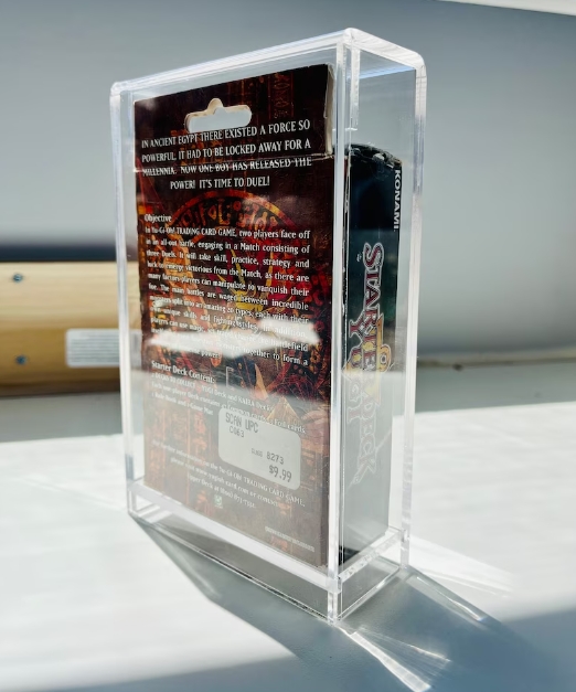 卸売カスタムクリア遊戯王スターターデッキアクリルディスプレイ