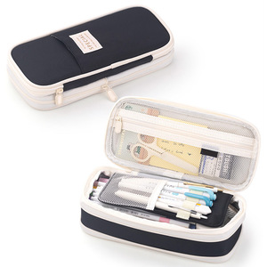 Großhandel Angepasste <span class=keywords><strong>Angoo</strong></span> Schüler Schule Kinder Jungen Stiftbox Etui Schreibwaren-Taschen Canvas Verpackung Federmäppchen für Mädchen - Product Image 6