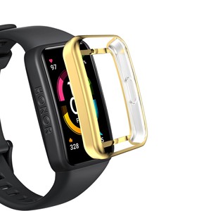 Étui de protection électroplaqué compatible avec <span class=keywords><strong>Huawei</strong></span> <span class=keywords><strong>Band</strong></span> <span class=keywords><strong>7</strong></span> et Honor <span class=keywords><strong>Band</strong></span> <span class=keywords><strong>7</strong></span>, coque de protection pour <span class=keywords><strong>Huawei</strong></span> <span class=keywords><strong>Band</strong></span> 6 - Product Image 5