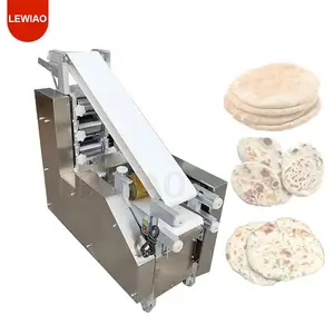 Mesin pembentuk dasar rol pembuat adonan Pizza otomatis Industrial mesin pembuat pembungkus kari pangsit
