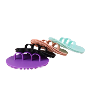 Beauty Personal Care Products Silicone Body Scrubbers Buffer Bath <b>Brush</b> <b>Scrub</b> for Shower Sponge Exfoliating Body Scrubber - Product Image 2