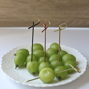 Jimao Knot Skewers <span class=keywords><strong>Bar</strong></span> Herramientas <span class=keywords><strong>para</strong></span> Snacks Perfect Fruit Skewers <span class=keywords><strong>para</strong></span> Hoteles y Restaurantes - Product Image 4