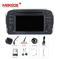MEKEDE Neueste Android Quad Core Auto DVD Player Für Benz SL R230 SL500 01-07 2G + 16G ROM GPS Navigation Stereo Multimedia RDS SWC