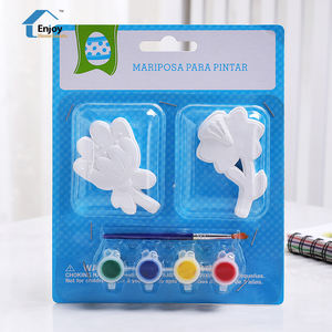 Molde de Yeso para Colorear Hecho a Mano para Niños, Manualidades, Pintura, Escultura de Cuerpo Blanco, Juguete de Graffiti - Product Image 2
