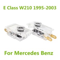 Ampoules LED pour éclairage intérieur de porte de voiture, accessoires de décoration pour Mercedes Benz classe E W210 1995 – 2003 2002 2001 2000 1999