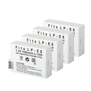 LP-E8 Pin 1500mAh kỹ thuật số Pin cho Canon EOS REBEL T3i T2i T4i T5i 600D 550D 650D 700D hôn X5 X4 X6 X7 - Product Image 2