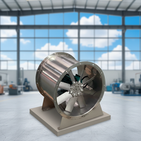 Industrieller Elektrischer 220V/380V AC Explosionsgeschützter Axialventilator Freistehend Edelstahlflügel 600mm Kugellager OEM/ODM