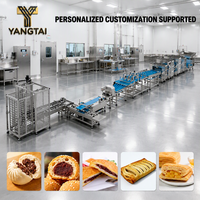 Ligne de production automatique de pain de mie, machine à cuire le pain de sandwich, équipement multi-produits à faible consommation de main-d'œuvre pour boulangerie industrielle