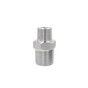 ข้อต่อเหล็กกล้าไร้สนิม 304 แบบหกเหลี่ยมเกลียวนอก ขนาด 1 นิ้ว สำหรับท่อตรง - Product Image 2